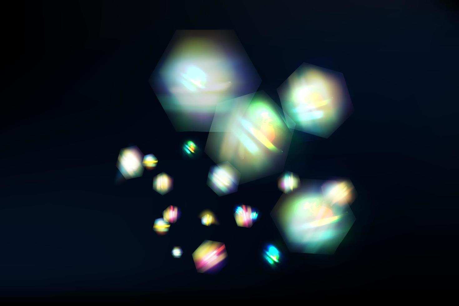 conjunto de pompas de jabón transparentes sobre fondo a cuadros. bolas de colores realistas. textura vectorial. vector
