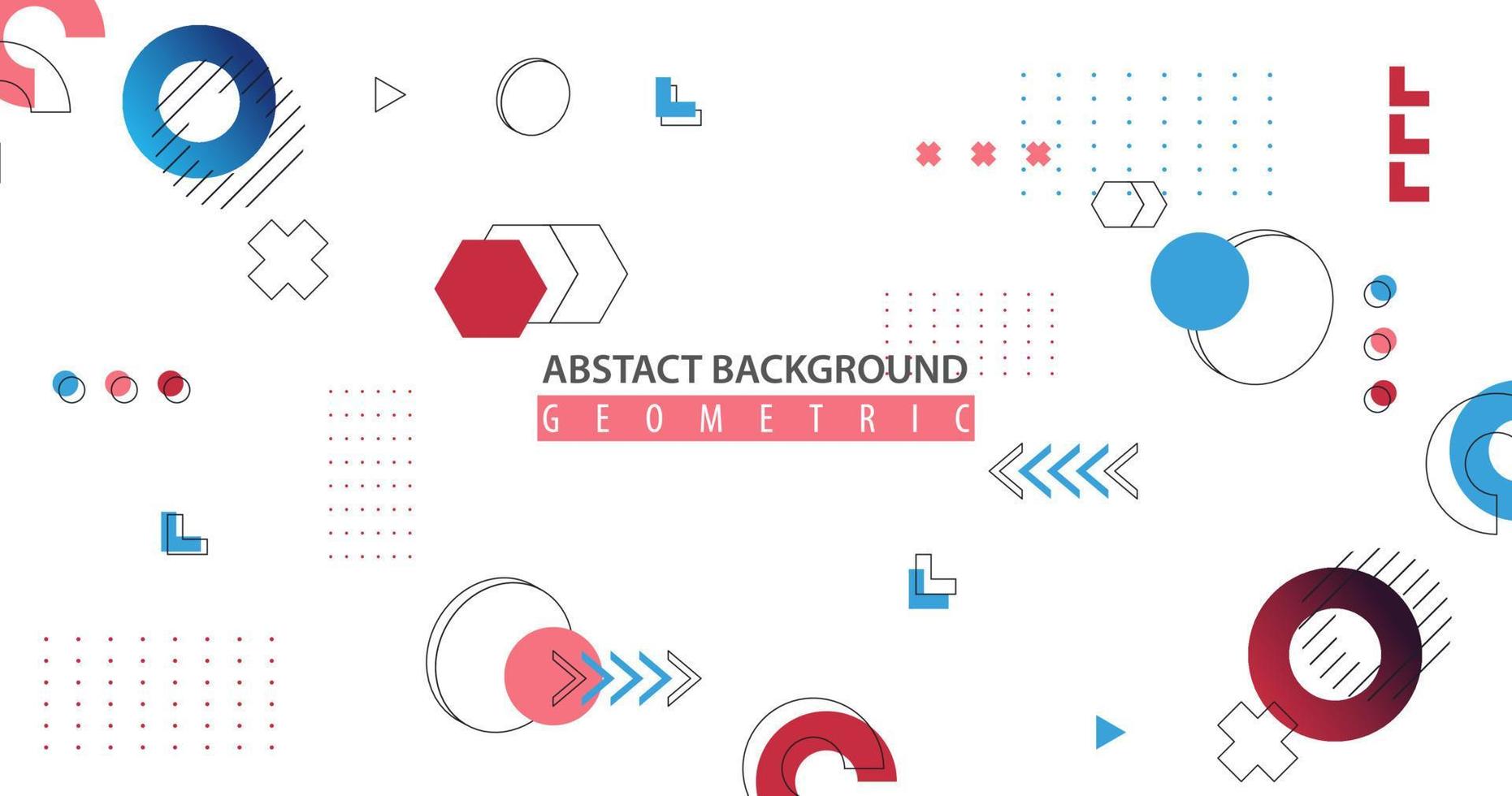 abstract geometric background, with simple and super bright colors,lines,circles, vector illustration eps 10