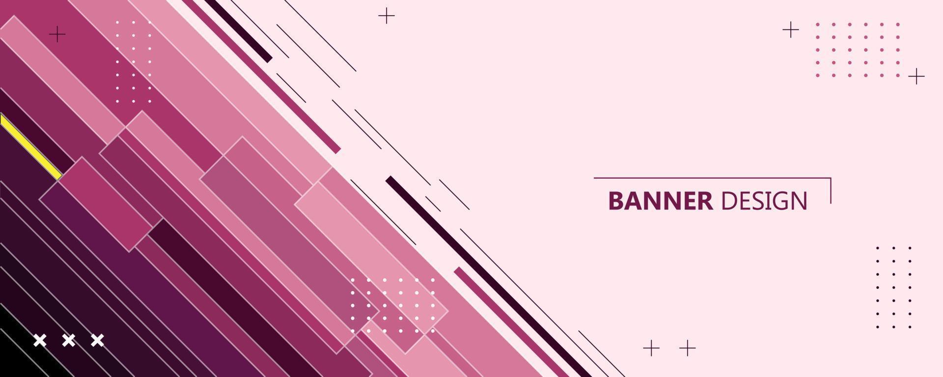 fondo de banner minimalista, rectángulo de efecto, línea, color suave, vector eps 10