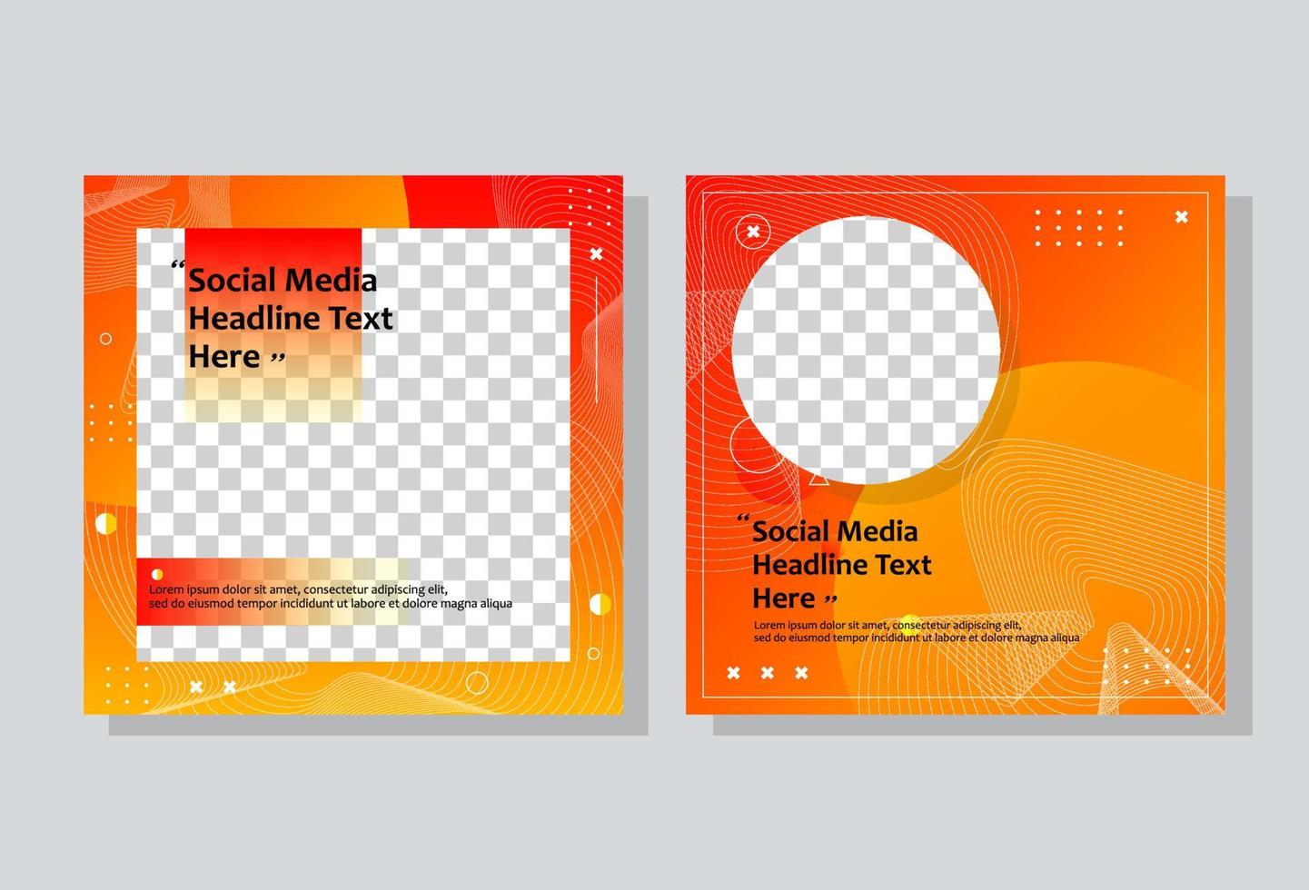 Minimalist social media post, perfect for your business, re-editable, vector eps 10