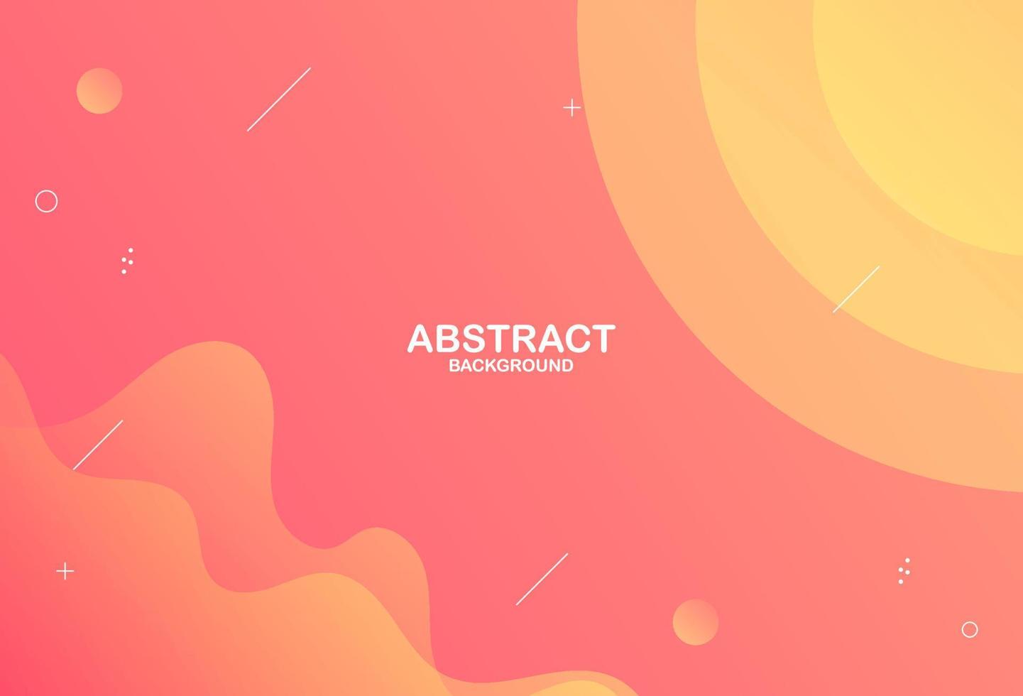 modern background, trendy gradient shape composition, liquid effect, yellow circle gradient, abstract illustration. perfect design for your business. dynamic shape composition. ep 10 vector