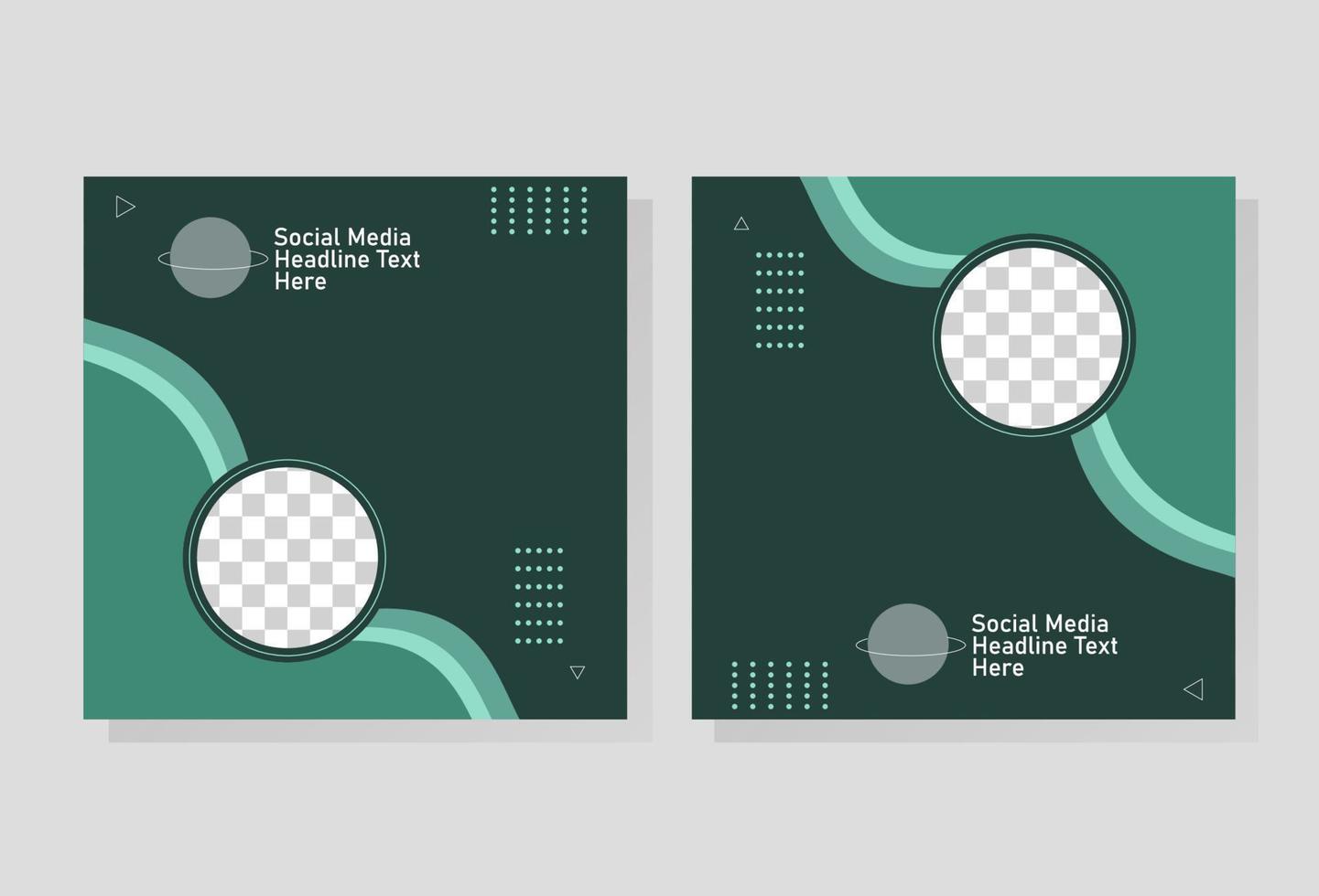minimalist design social media post banner, vector eps 10