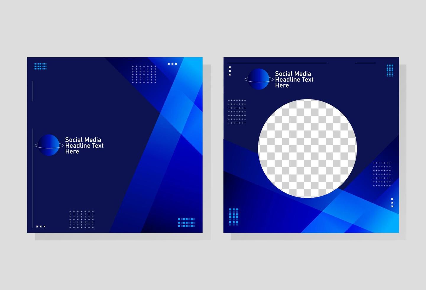 modern abstract social media post, re-editable design, vector eps 10