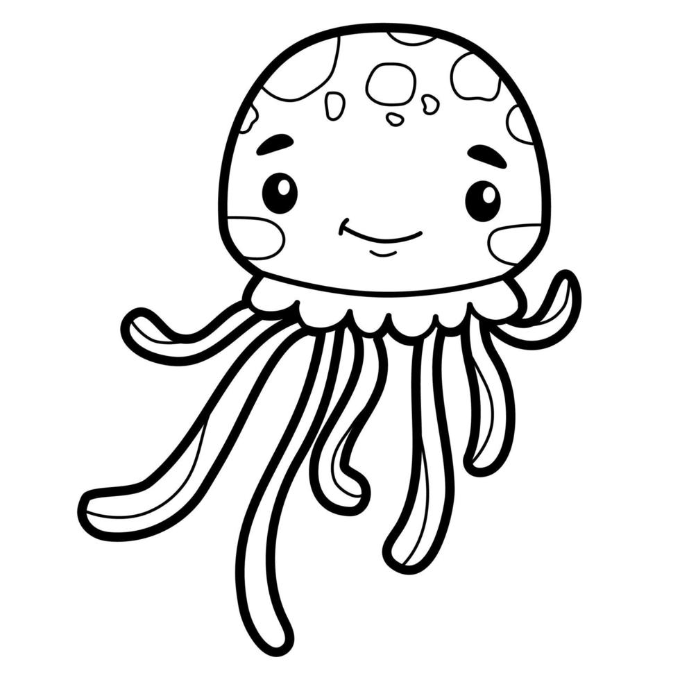 Coloring book or page vector