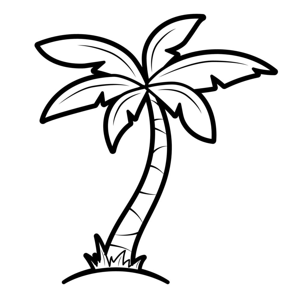 Coloring book or page vector