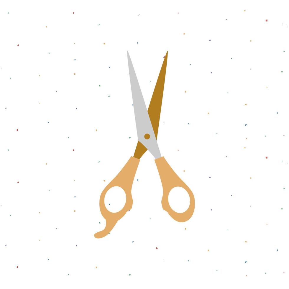 Vector hand drawn flat colorful illustration