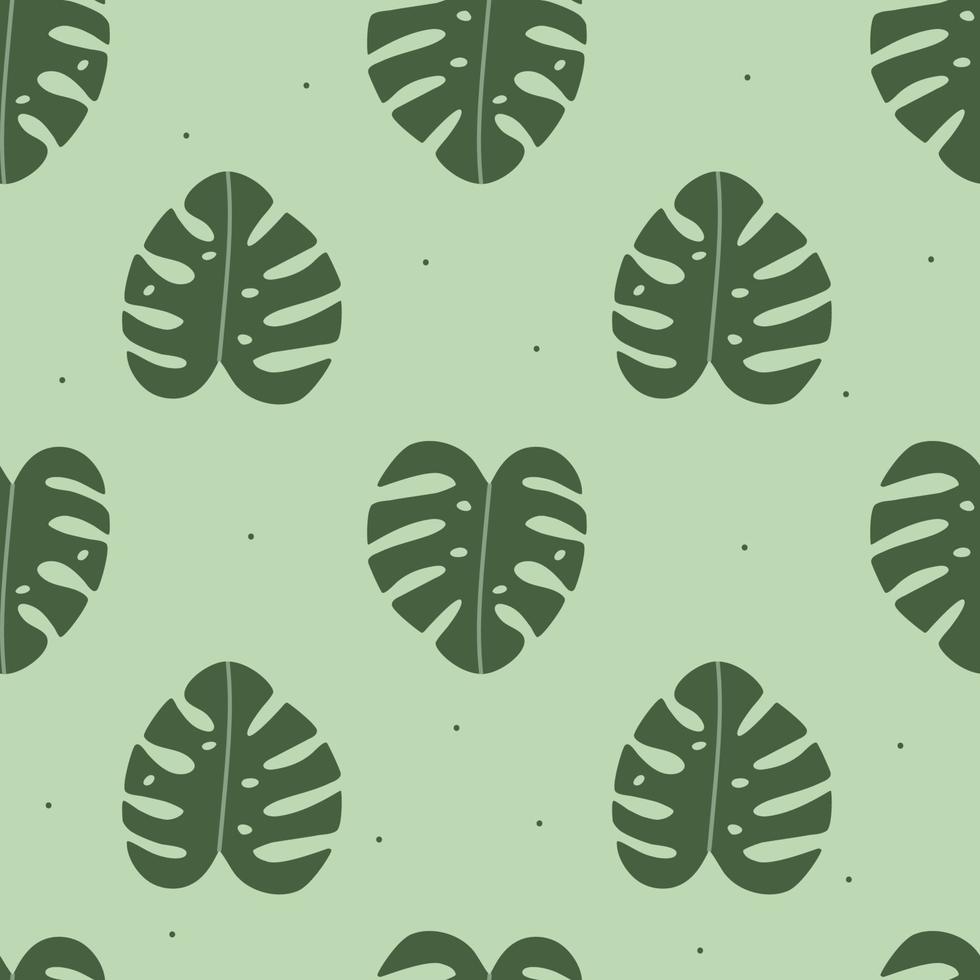 Vector flat hand drawn seamless pattern