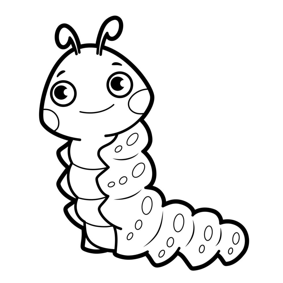 Coloring book or page vector