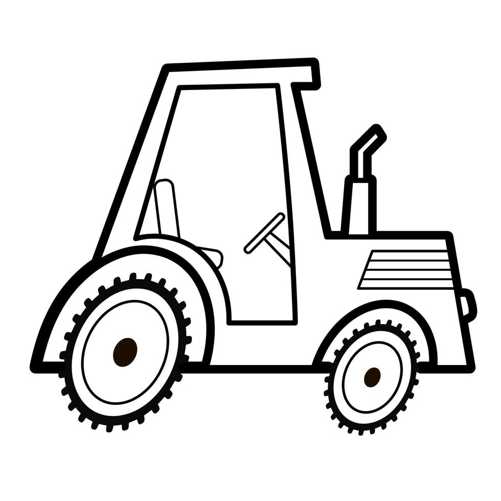 Coloring book or page vector