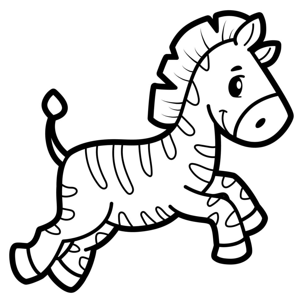 Coloring book or page vector