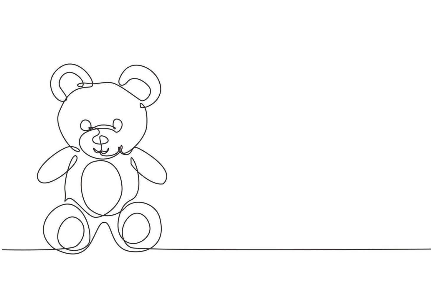 how to draw a cute teddy bear step by step