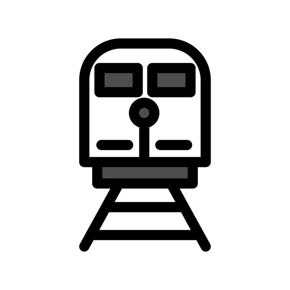 ilustración vectorial gráfico del icono del tren vector