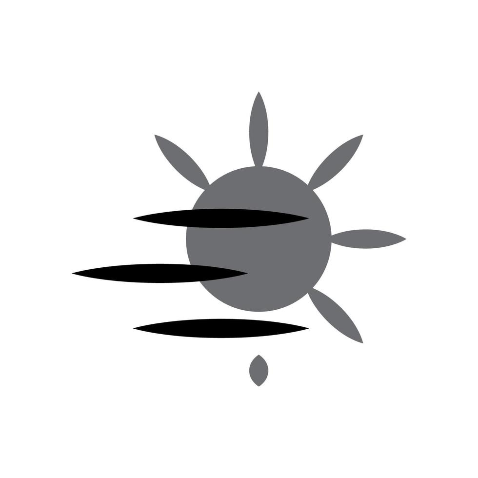 Illustration Vector Graphic of Fog Day icon