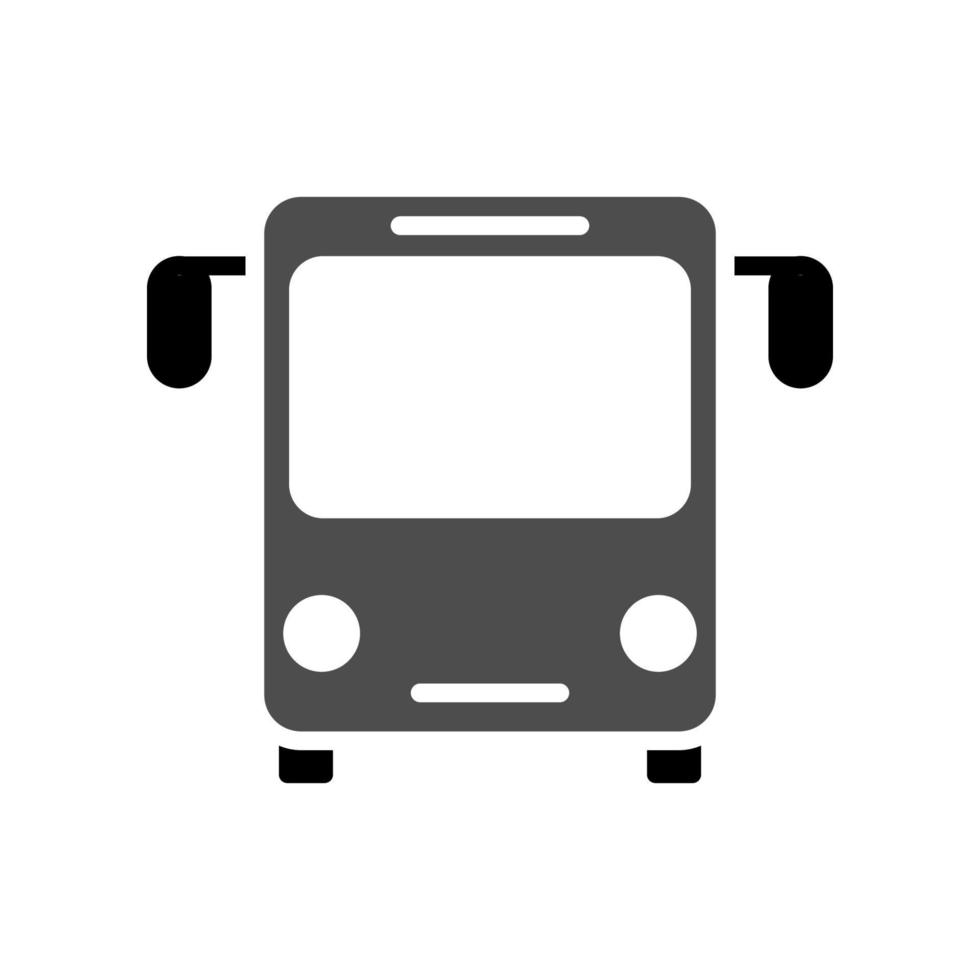 ilustración vectorial gráfico del icono del autobús vector