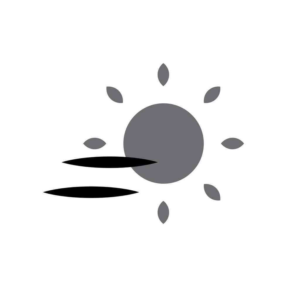 Illustration Vector Graphic of Fog Day icon