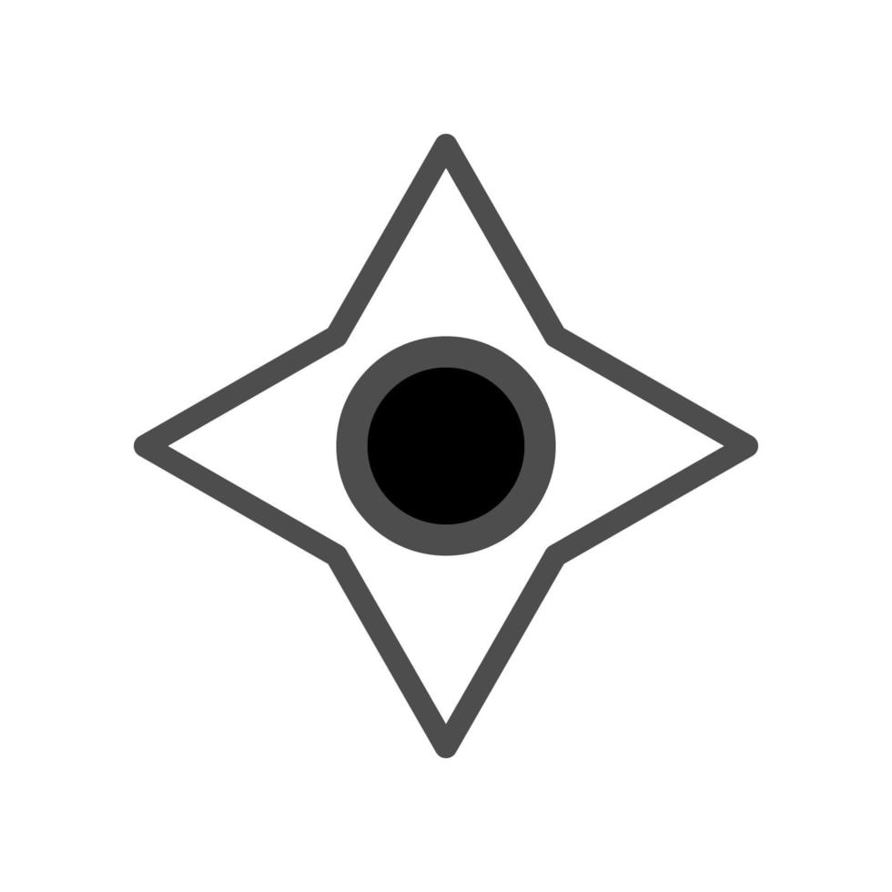 sun icon template vector