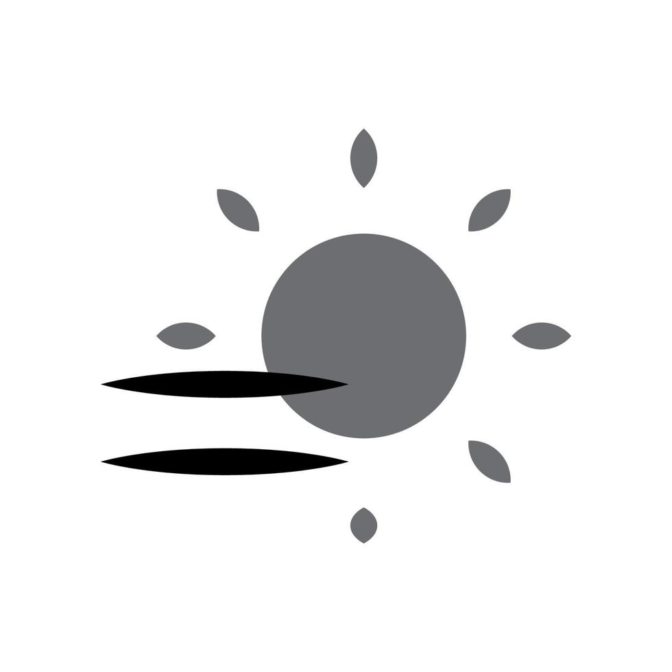 Illustration Vector Graphic of Fog Day icon