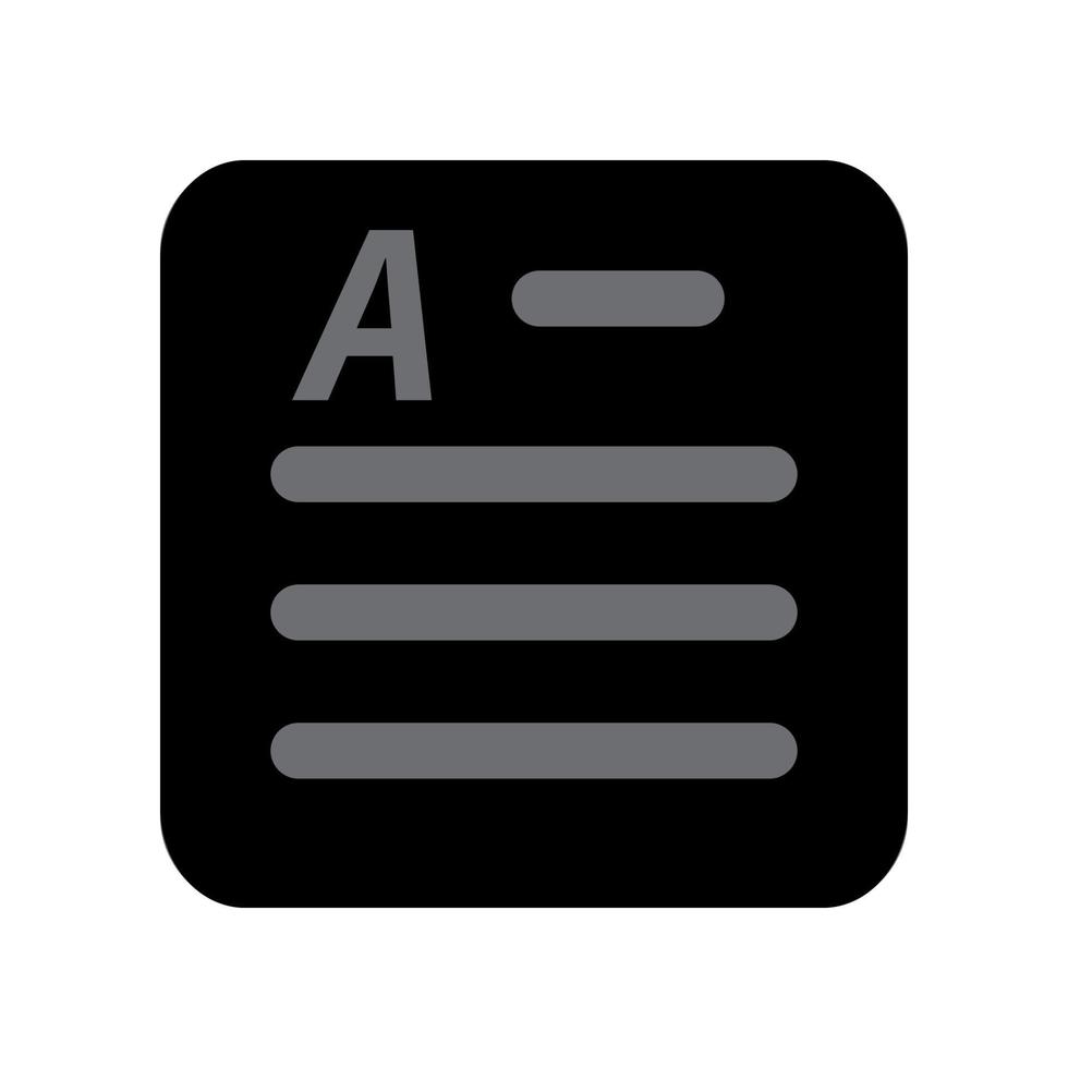 Illustration Vector Graphic of Document icon