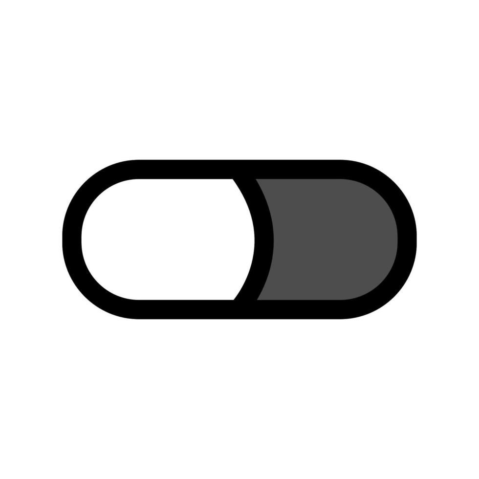 Illustration Vector Graphic of Capsule icon