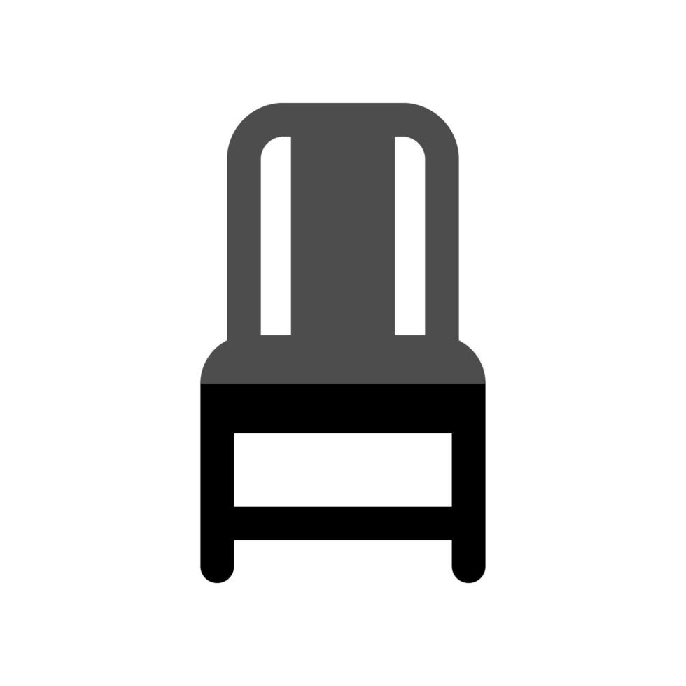ilustración vectorial gráfico del icono de la silla vector