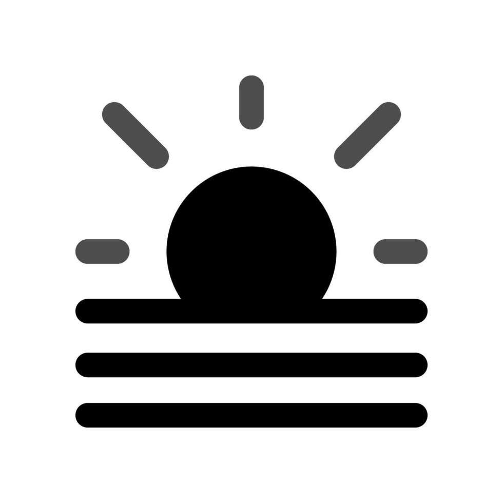 Illustration Vector Graphic of Sunrise icon