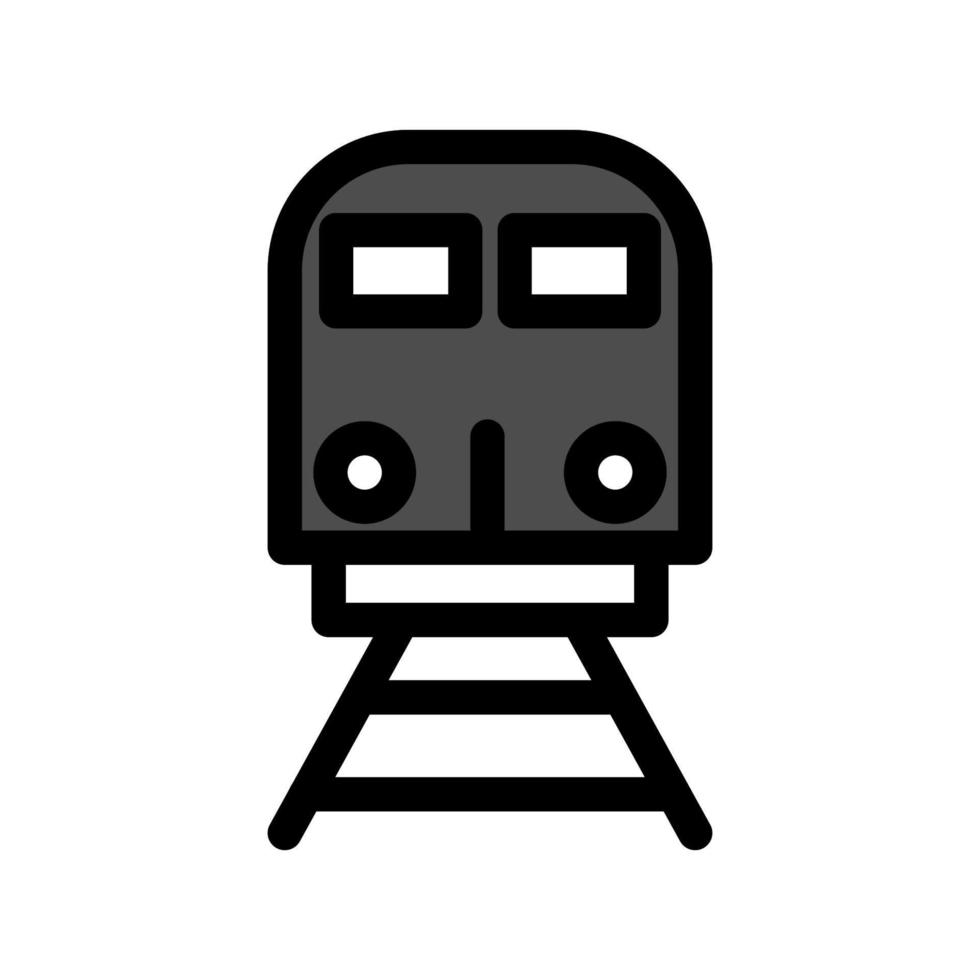 ilustración vectorial gráfico del icono del tren vector