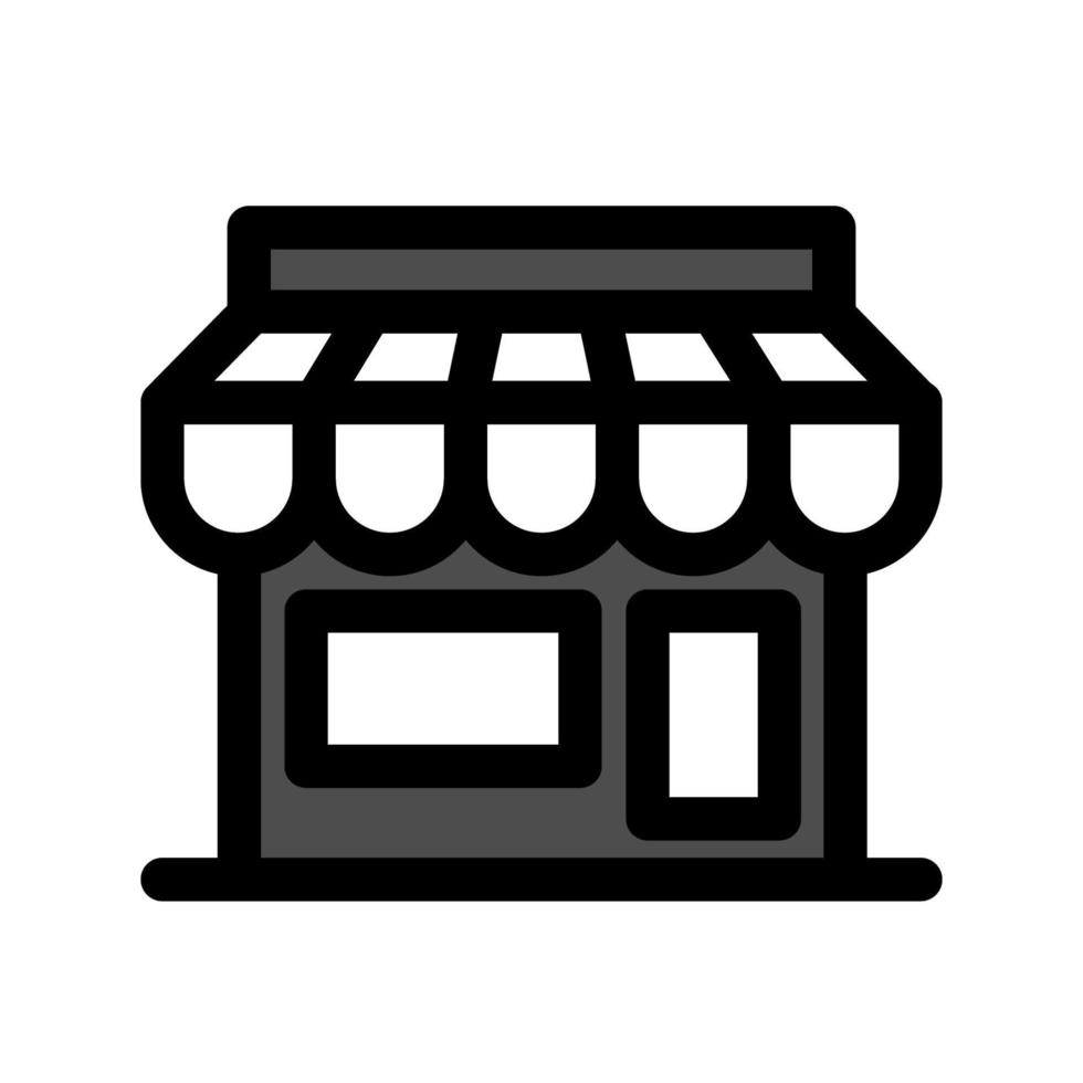 ilustración vectorial gráfico del icono de la tienda vector