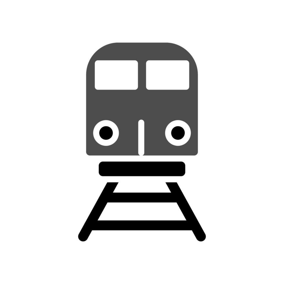 ilustración vectorial gráfico del icono del tren vector