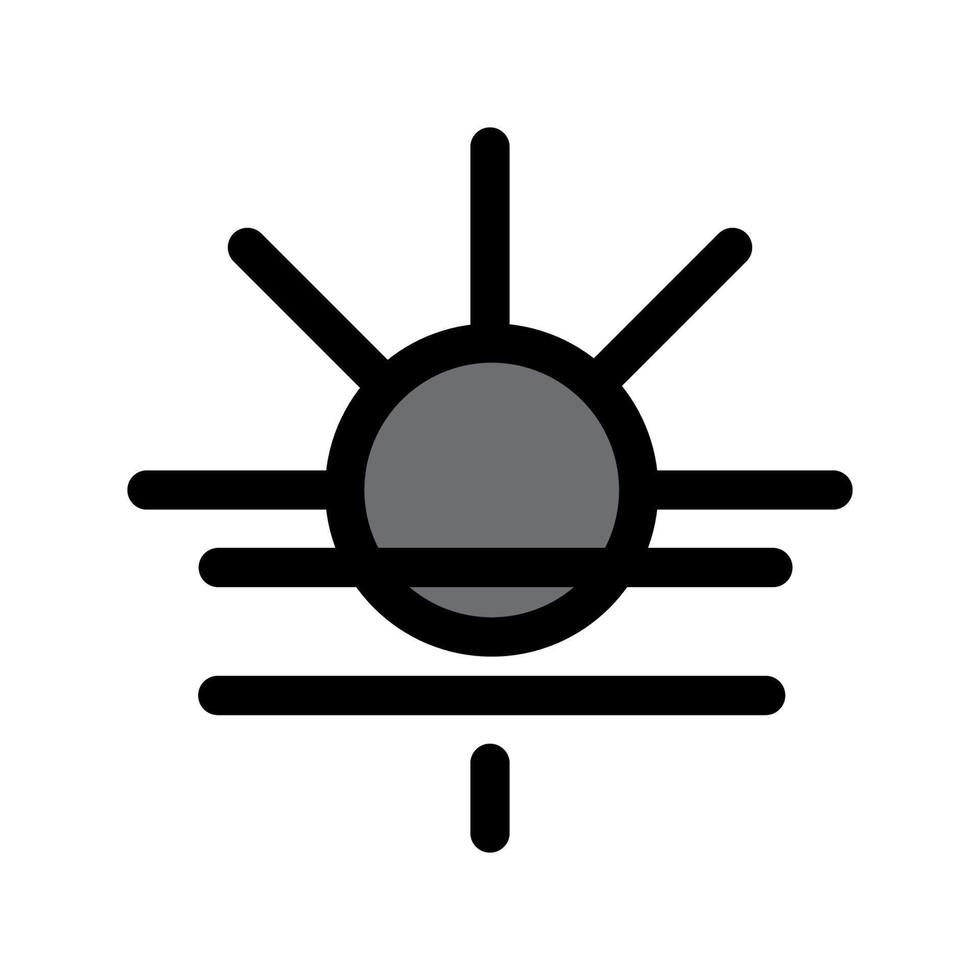 Illustration Vector Graphic of Fog Day icon