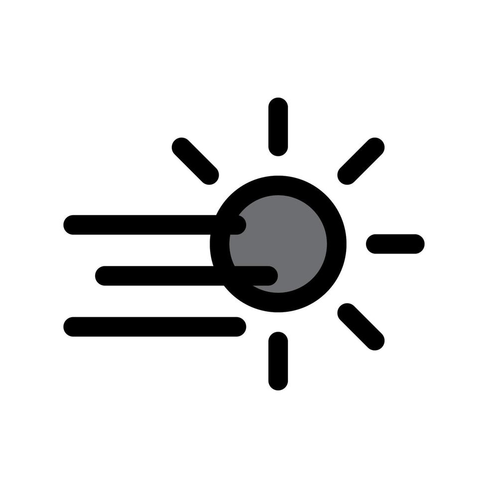 Illustration Vector Graphic of Fog Day icon