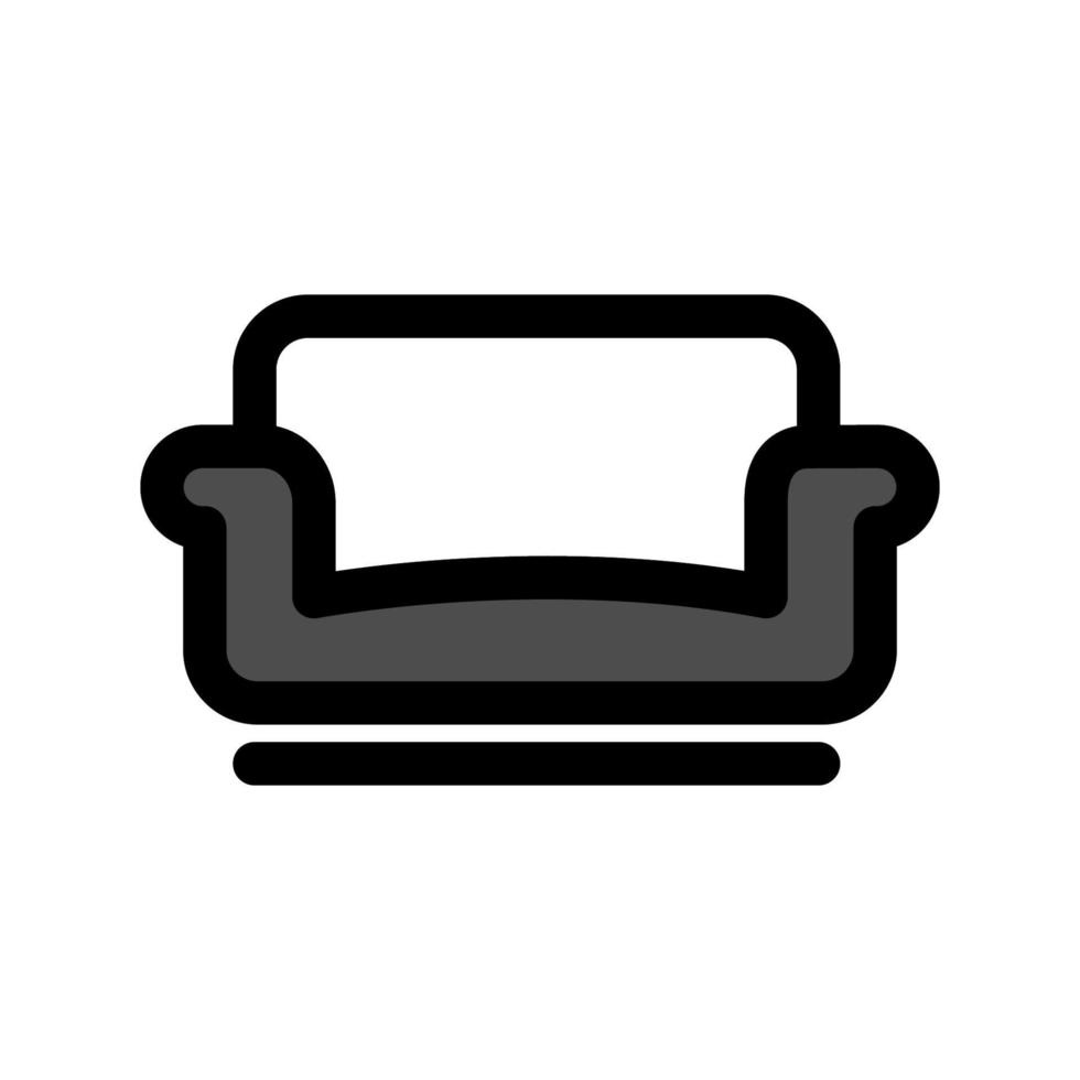 Illustration Vector Graphic of Sofa icon