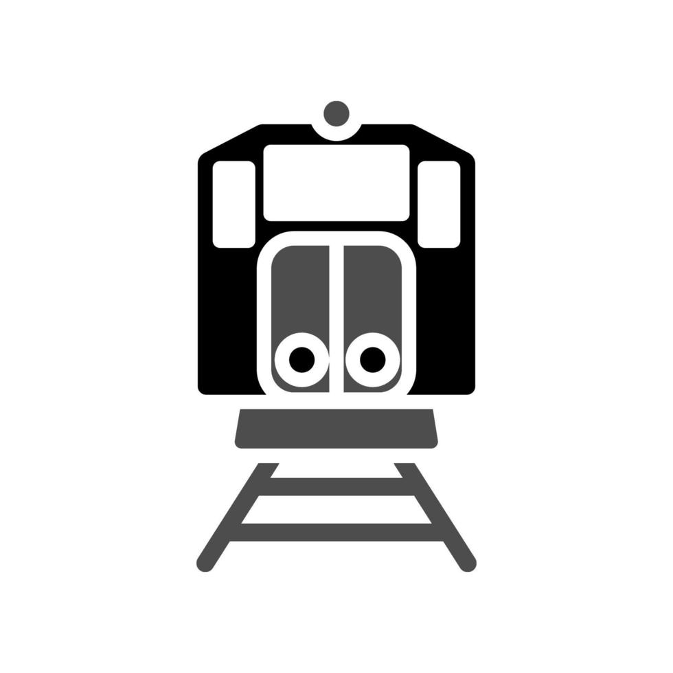 ilustración vectorial gráfico del icono del tren vector