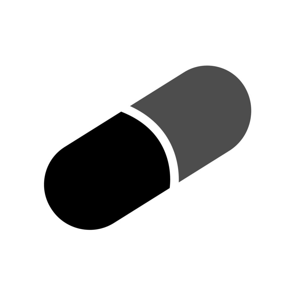 Illustration Vector Graphic of Capsule icon
