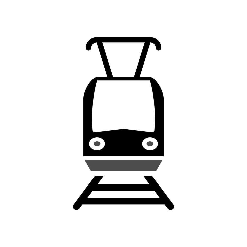 ilustración vectorial gráfico del icono del tren vector