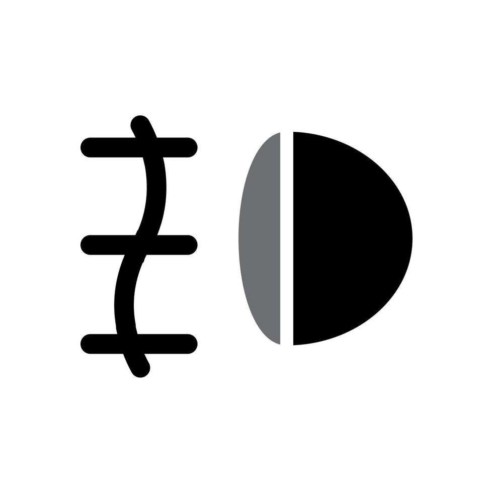 Illustration Vector Graphic of Fog Lamp icon