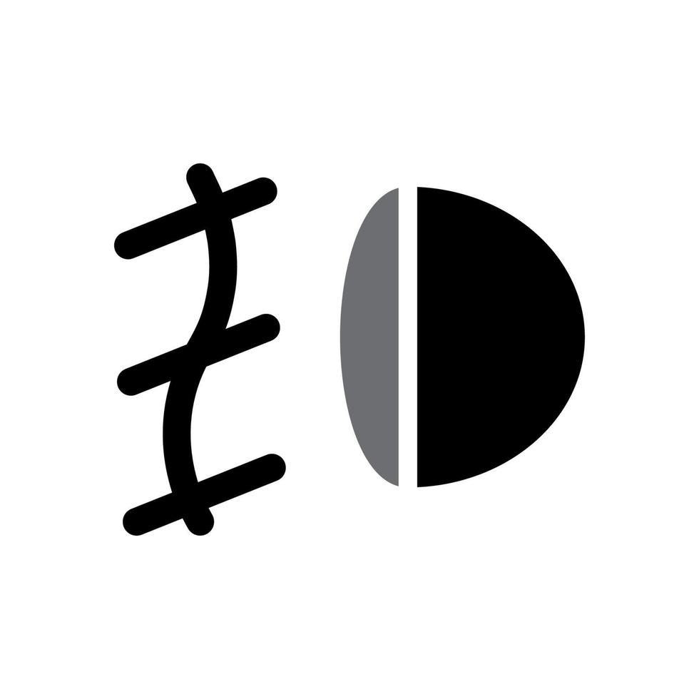 Illustration Vector Graphic of Fog Lamp icon