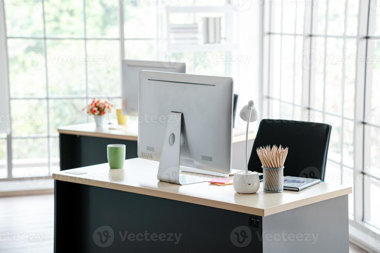 concepto de negocio y lugar de trabajo. teclado foto