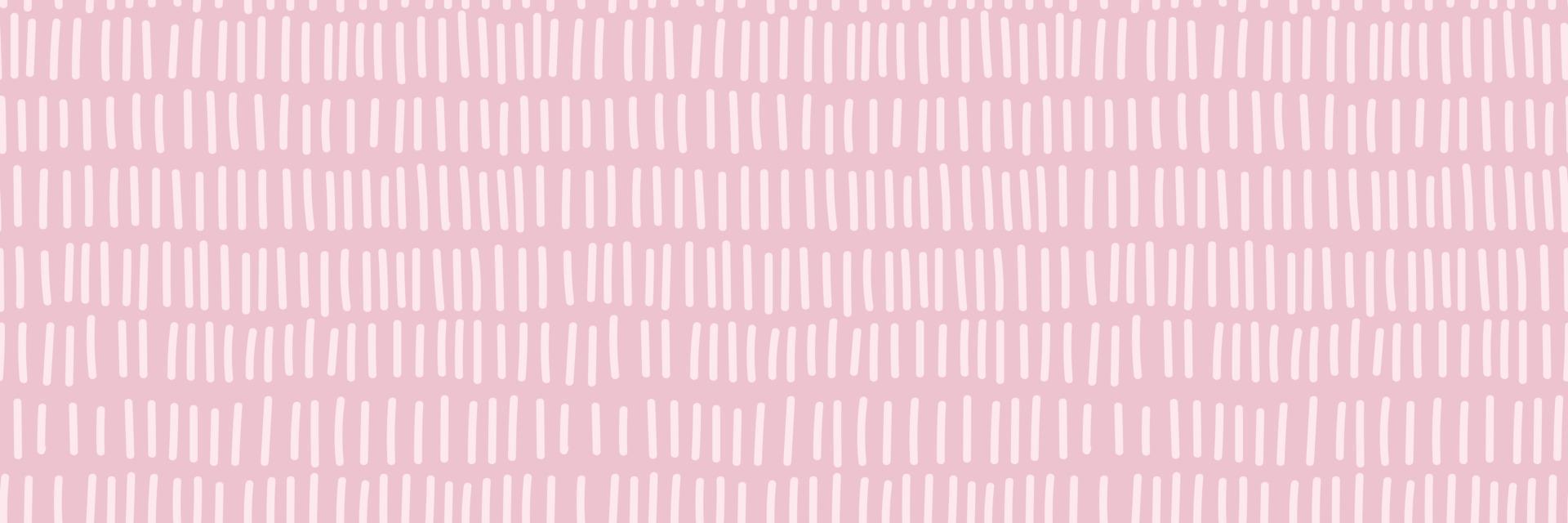 Doodle broken line endless wallpaper. Hand drawn dash lines seamless pattern. vector