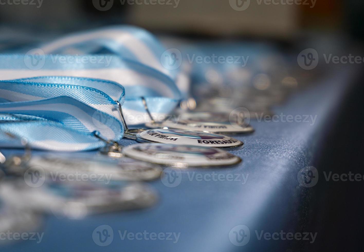 lleno de medallas foto