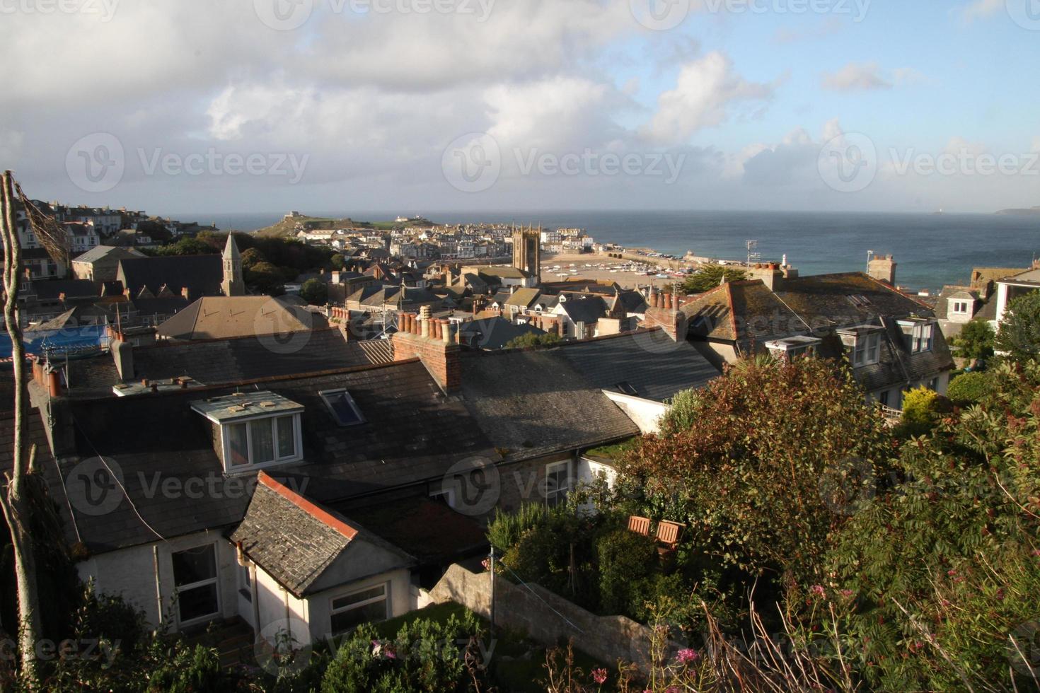 A view of St Ives in Cornwall photo