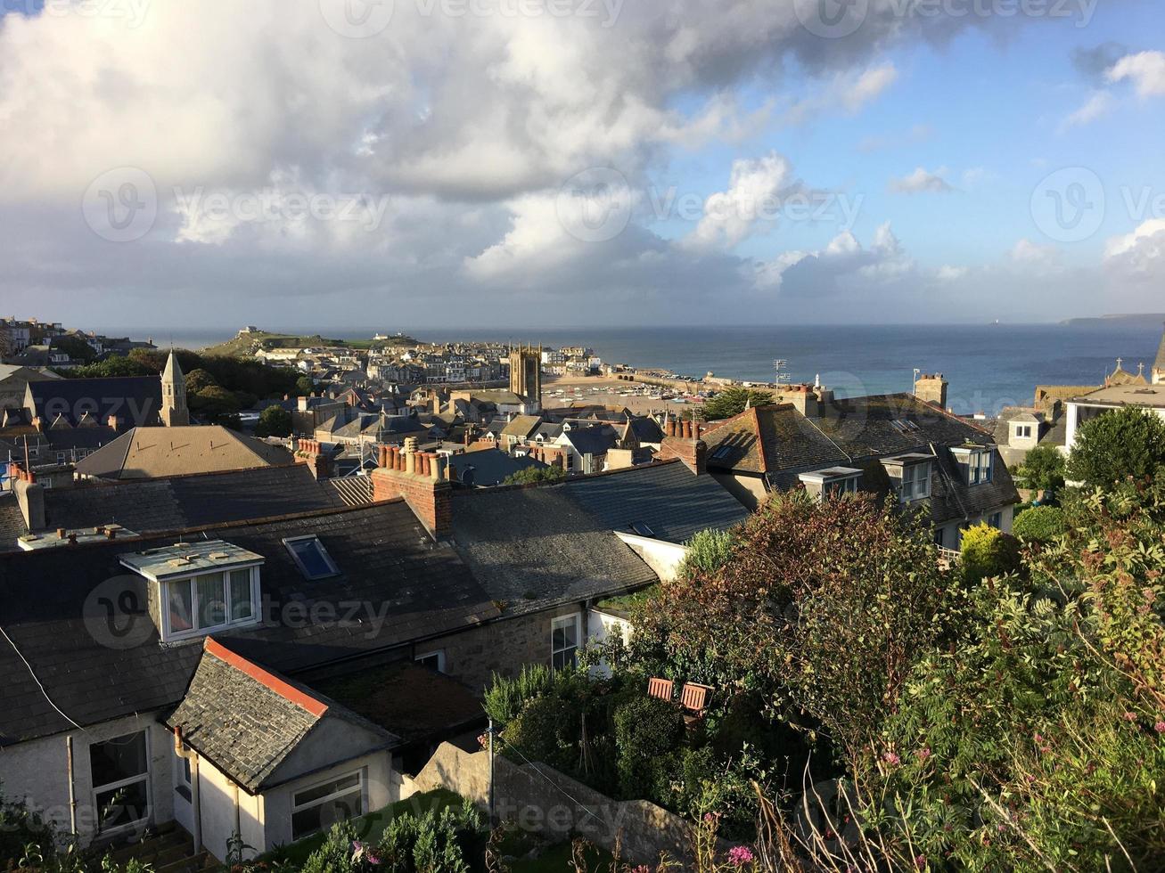 A view of St Ives in Cornwall photo