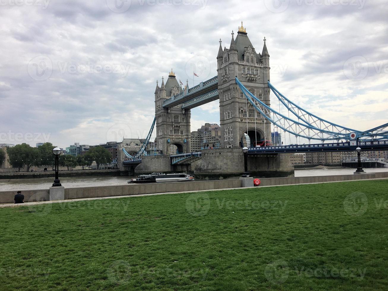 A view of Tower Bridge in London photo