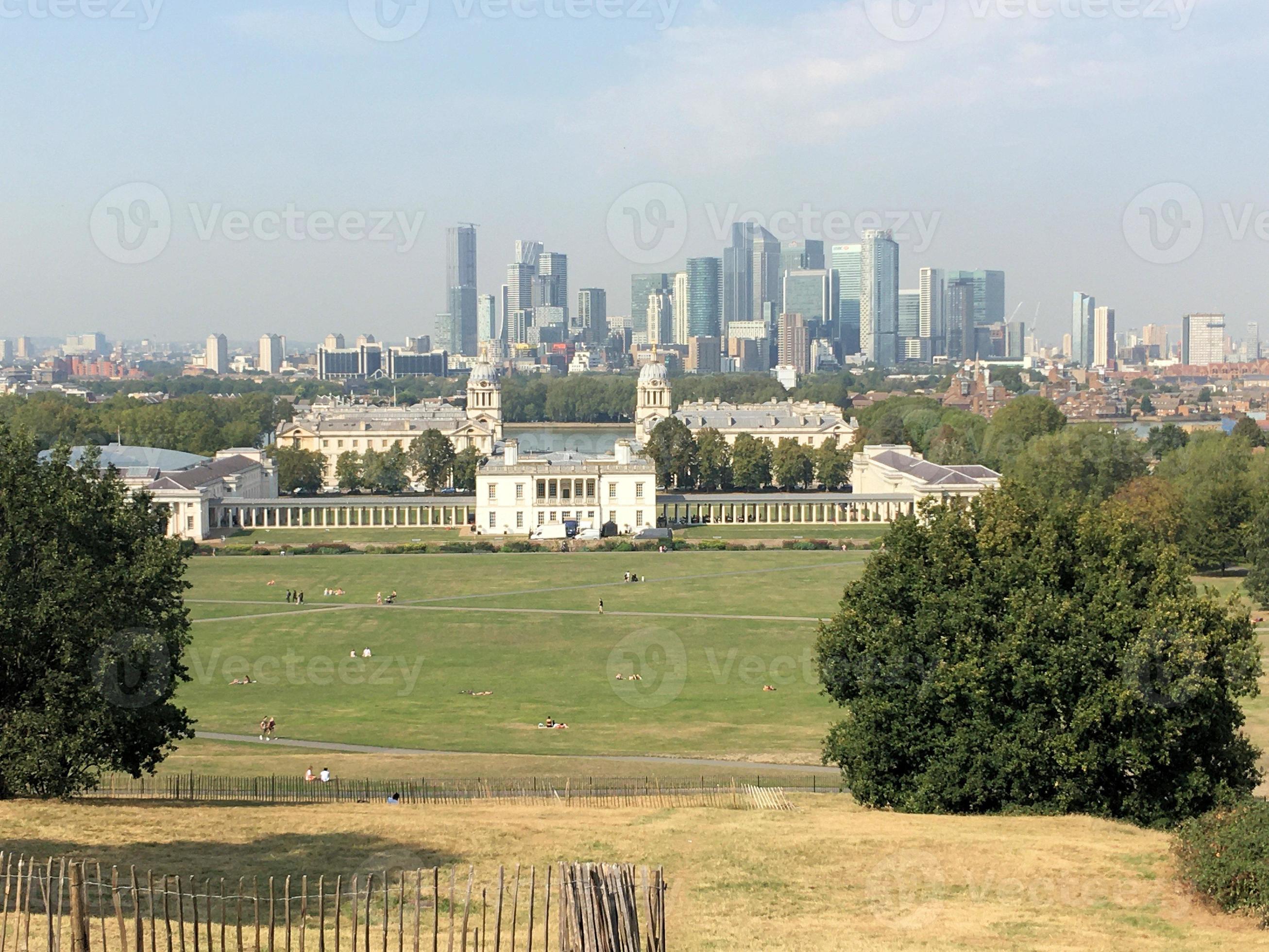 A view of Greenwich from the Observatory 8730492 Stock Photo at Vecteezy