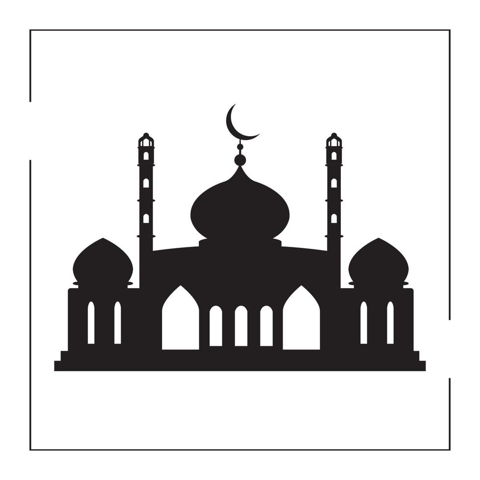 vector - Mosque Silhouette