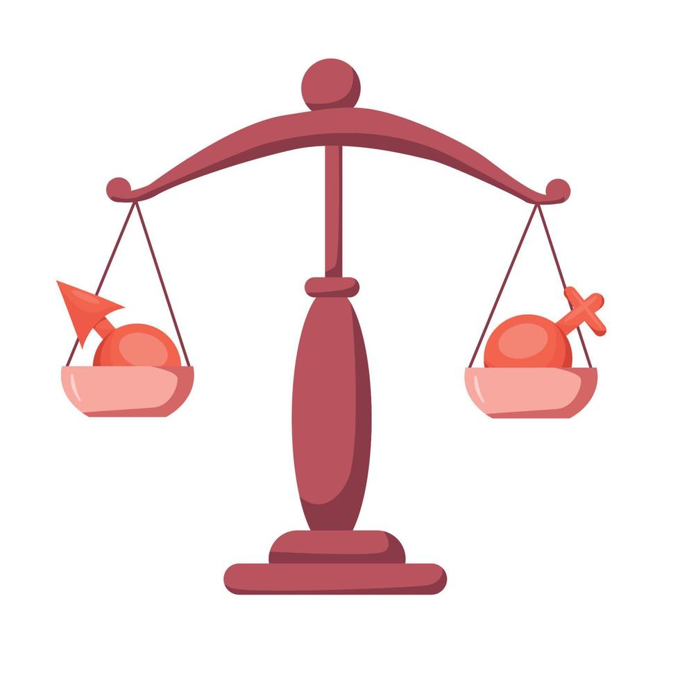 Gender equality. Equal opportunities, rights. Symbol of man and woman. Vector cartoon illustration. 8730698 Vector Art at Vecteezy Gender equality. Equal opportunities, rights. Symbol of man and woman. Vector cartoon illustration. 8730698 Vector Art at Vecteezy