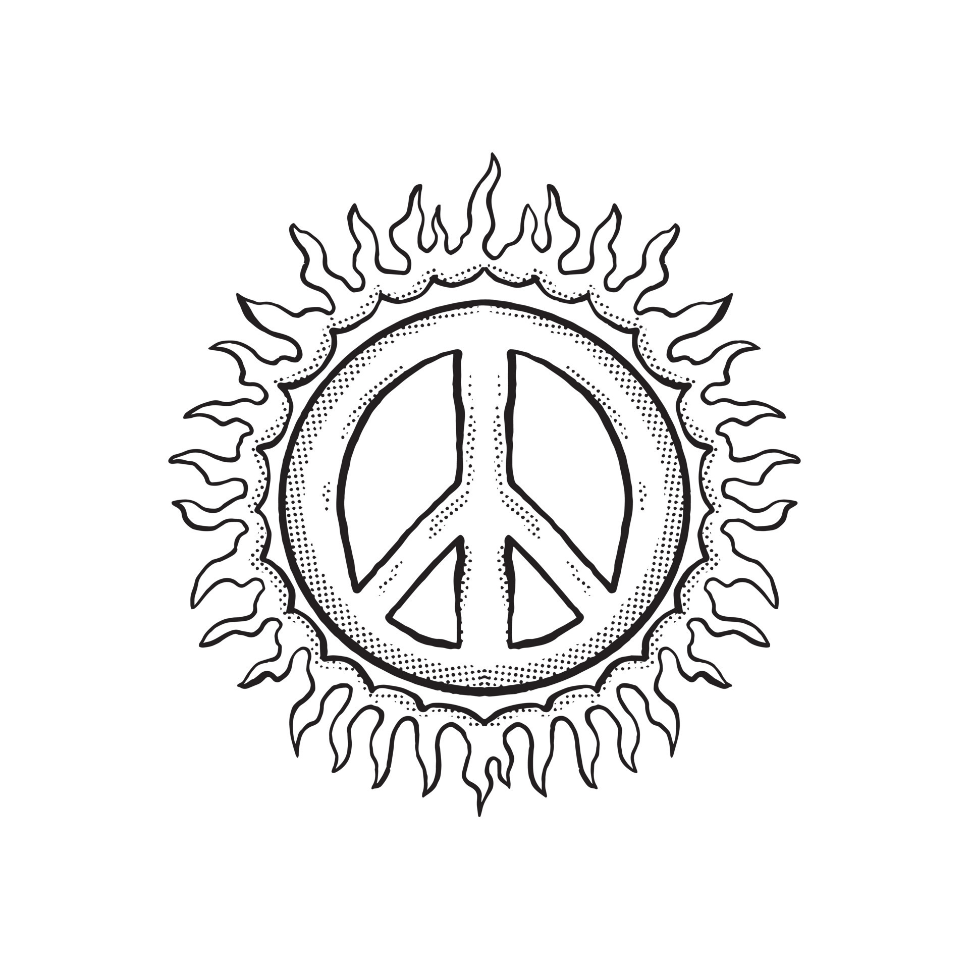 Om Symbol Inner Peace Metal Prints for Sale | Redbubble