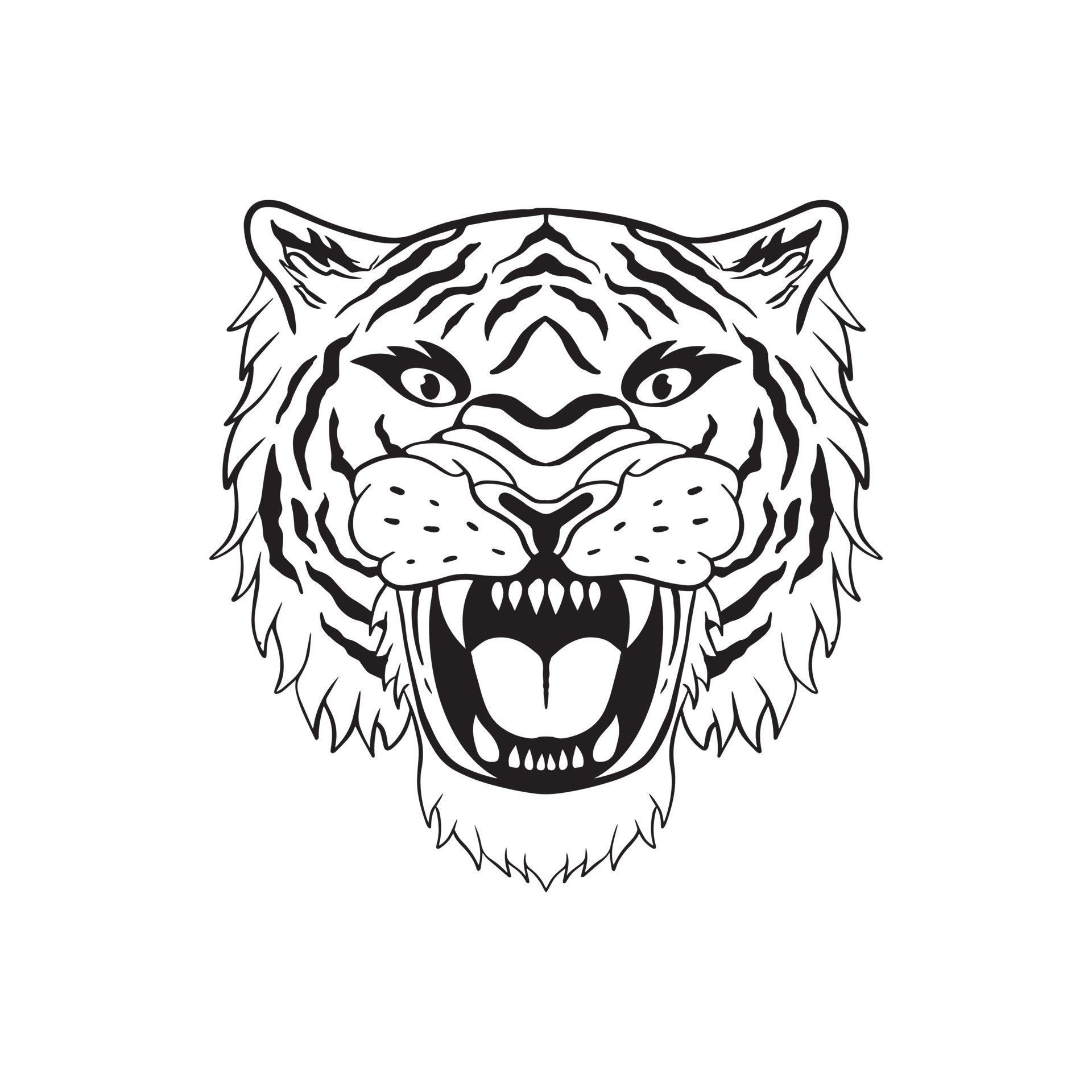 black and white tiger doodle illustration for sticker tattoo poster t-shirt design etc 8730968 Vector Art at Vecteezy black and white tiger doodle illustration for sticker tattoo poster t-shirt design etc 8730968 Vector Art at Vecteezy