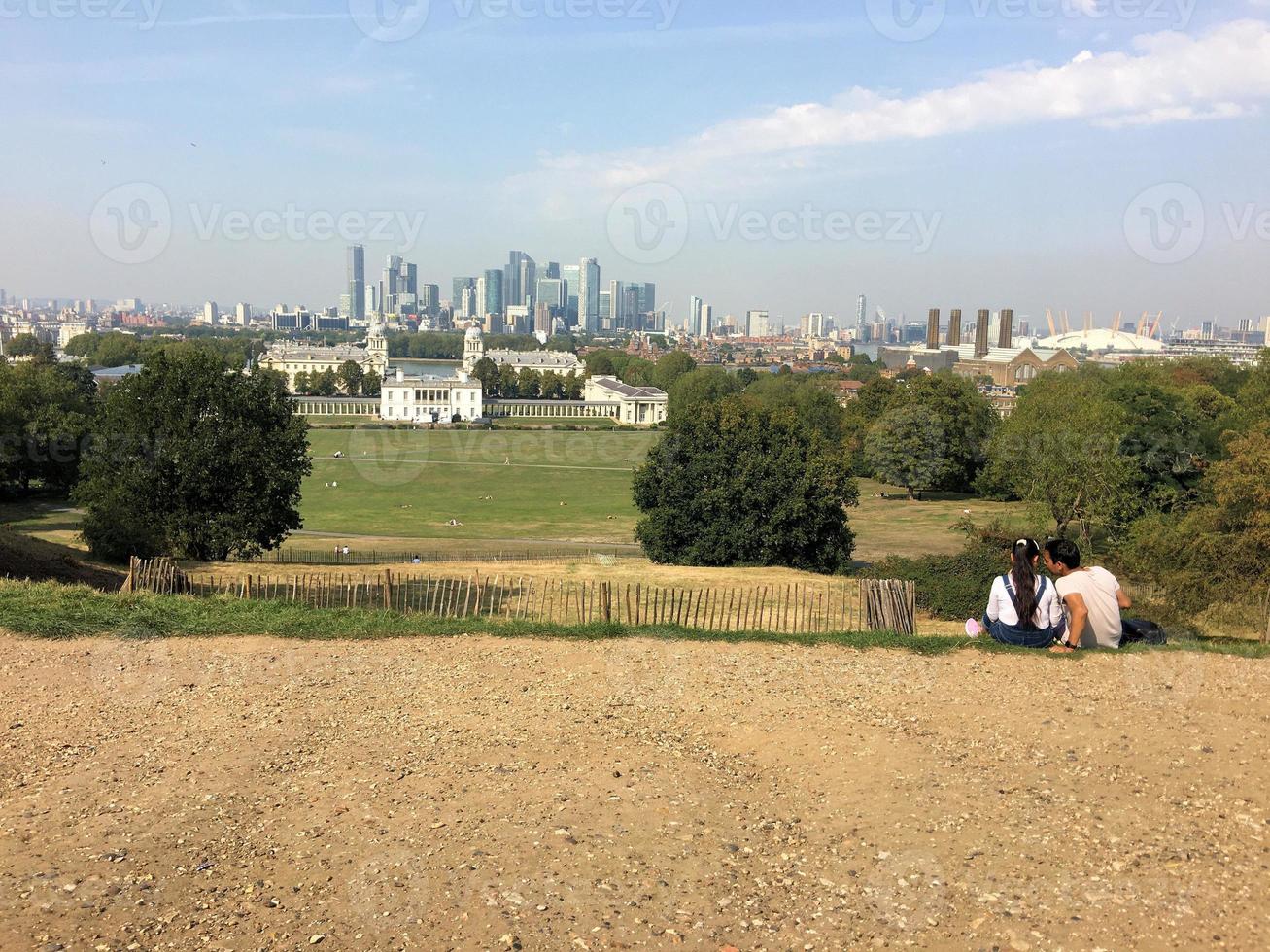 A view of Greenwich from the Observatory photo