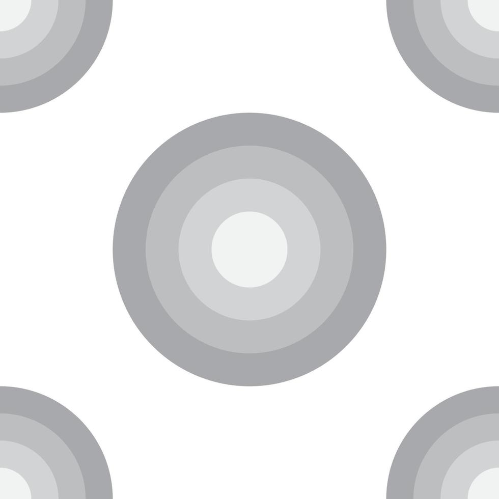 Abstract Ellipse Seamless Pattern Background Design Template, White, Gray vector