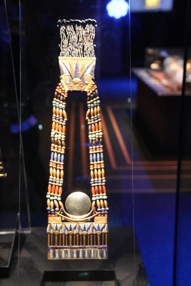 London in the UK in March 2020. A view of the Tutankhamun Exhibition in London photo